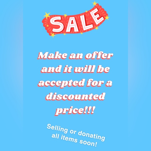 All listed items in my closet are for sale! - Picture 1 of 1
